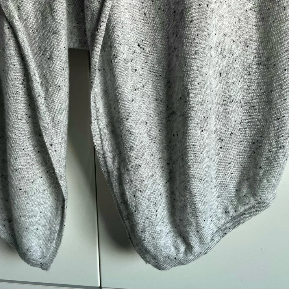 Anthropologie Moth Lyra Cashmere Blend Bell Sleeve Waterfall Long Cardigan S EUC